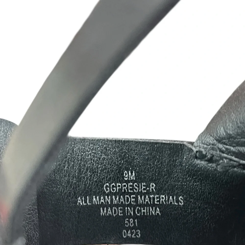 GBG Los Angeles black chunky Platform sandal grunge punk minimalist 
Size 9M - Picture 8 of 8